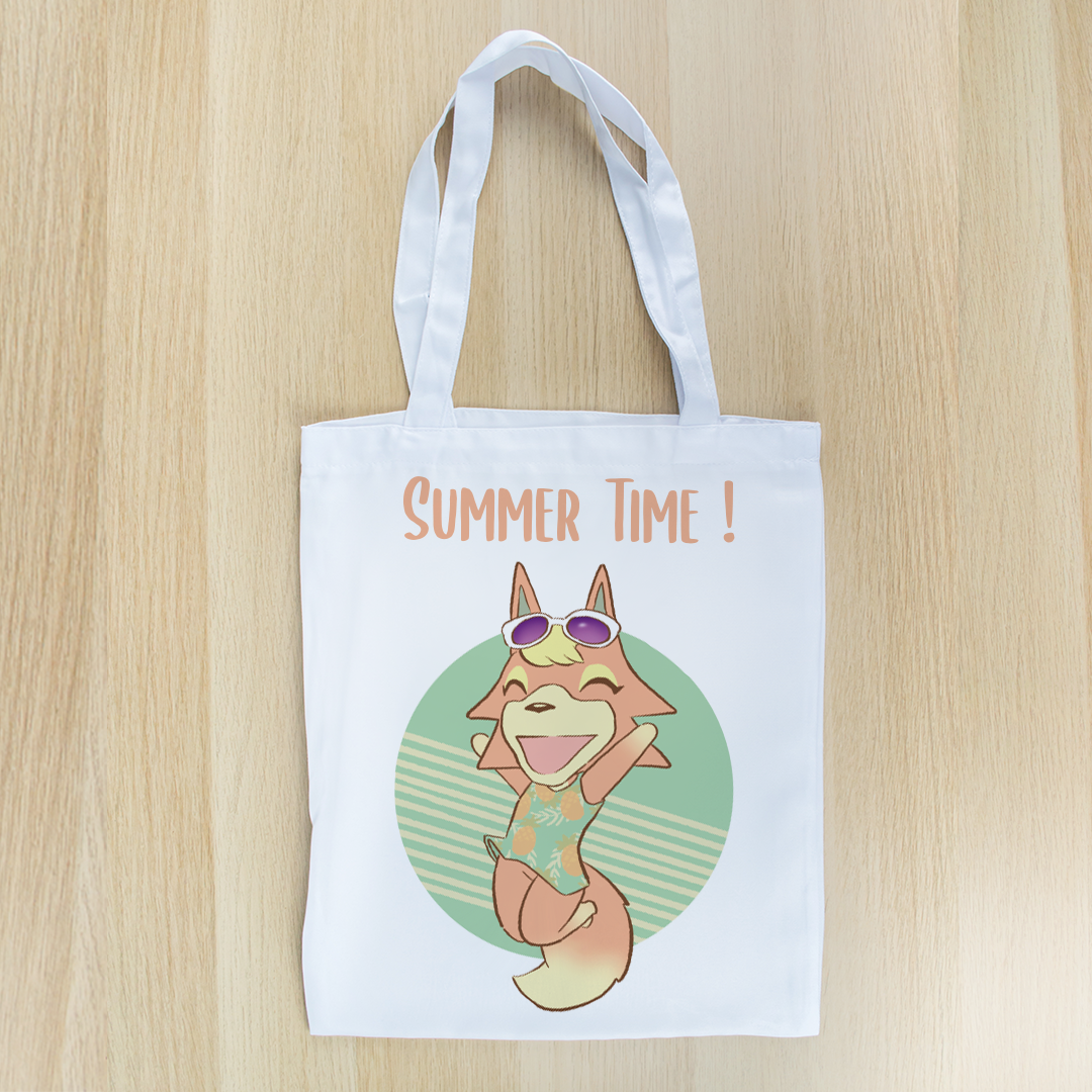 totebags sublimation-Monica_Summer_Time