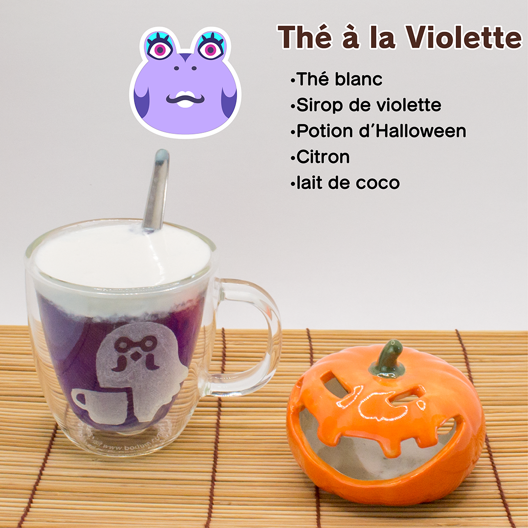 Thé à la violette