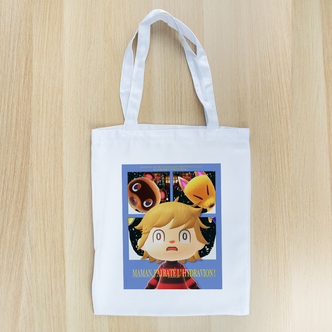 totebags Maman, jai raté lhydravion