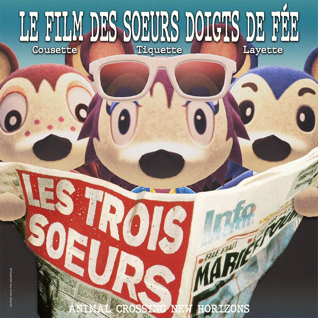 Poster Les Trois Soeurs - Carré