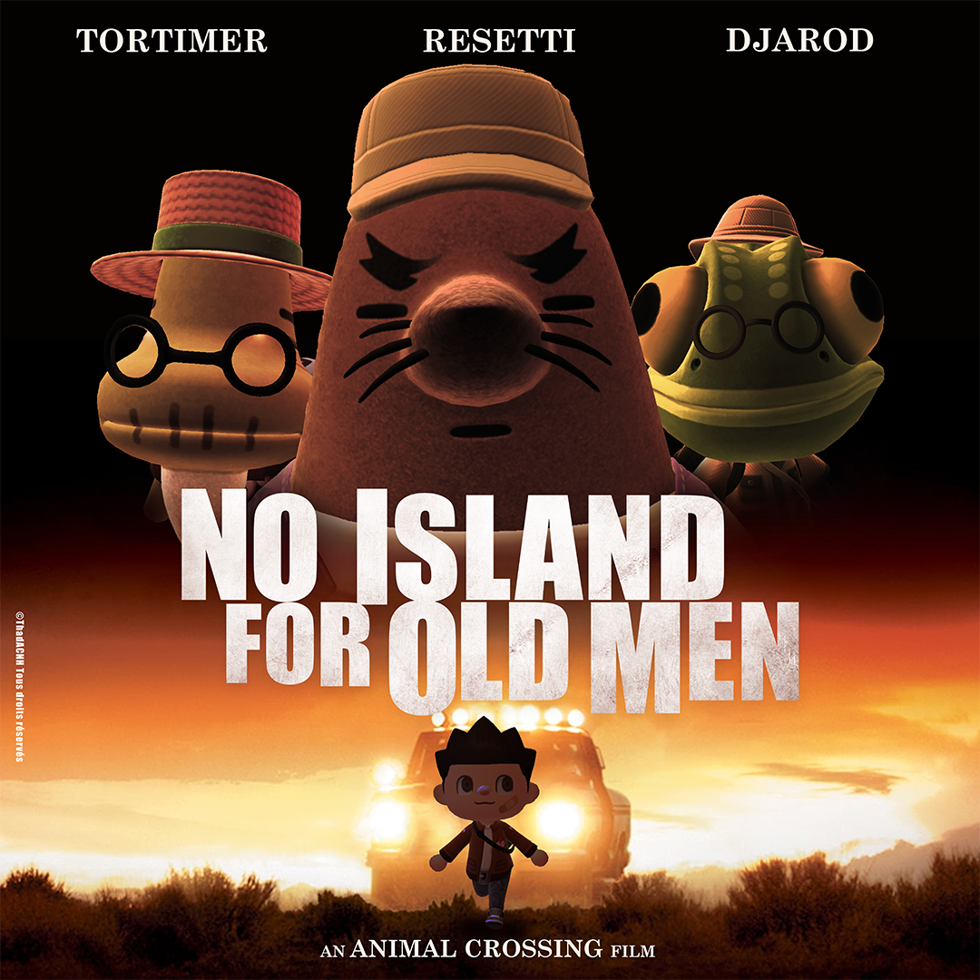 Poster No Island for Old Men HD - Carré