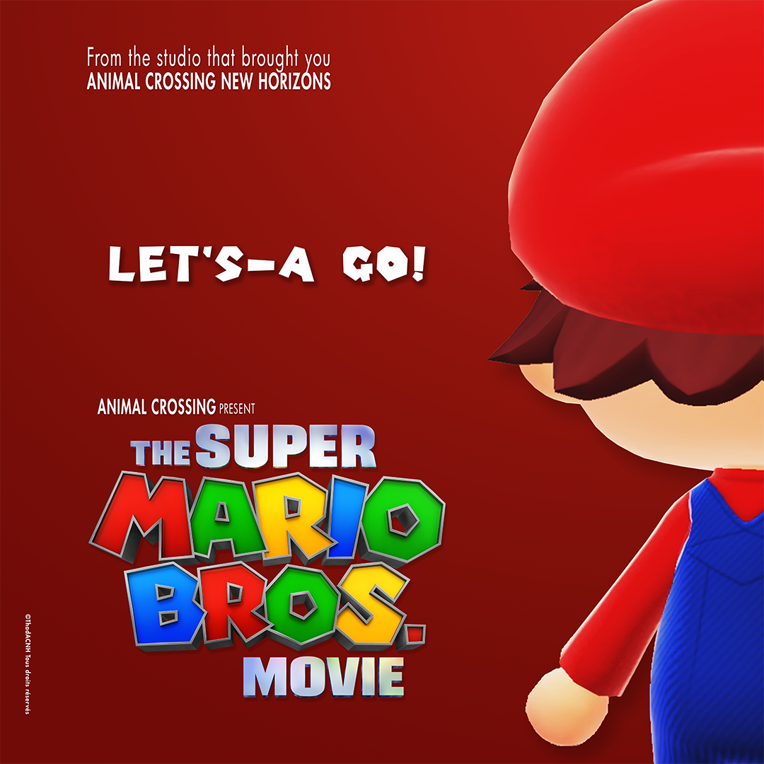 Poster Super Mario Bros (Mario) HD - Carré