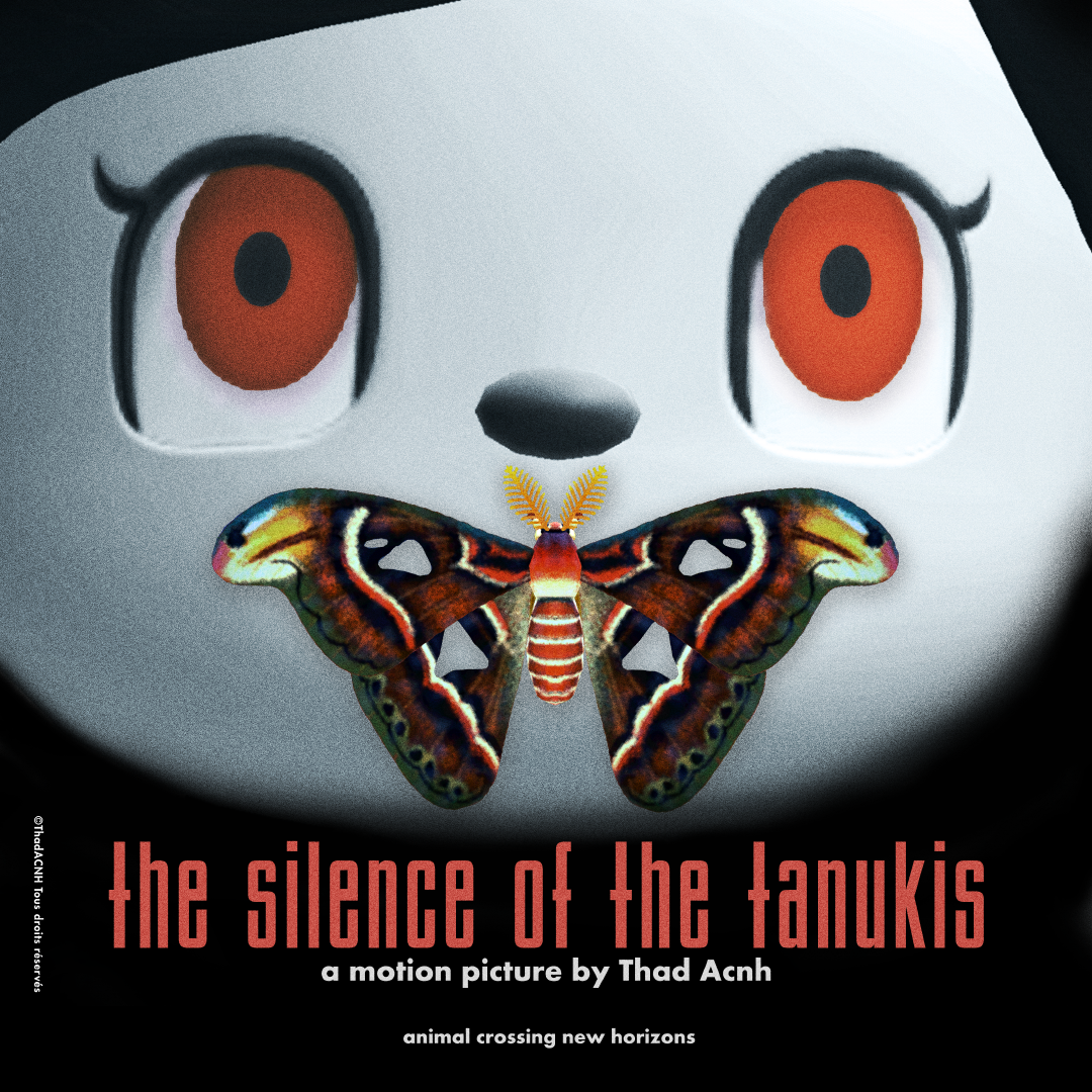 Poster The Silence of the Tanukis (The Silence of the Lambs) HD - Carré