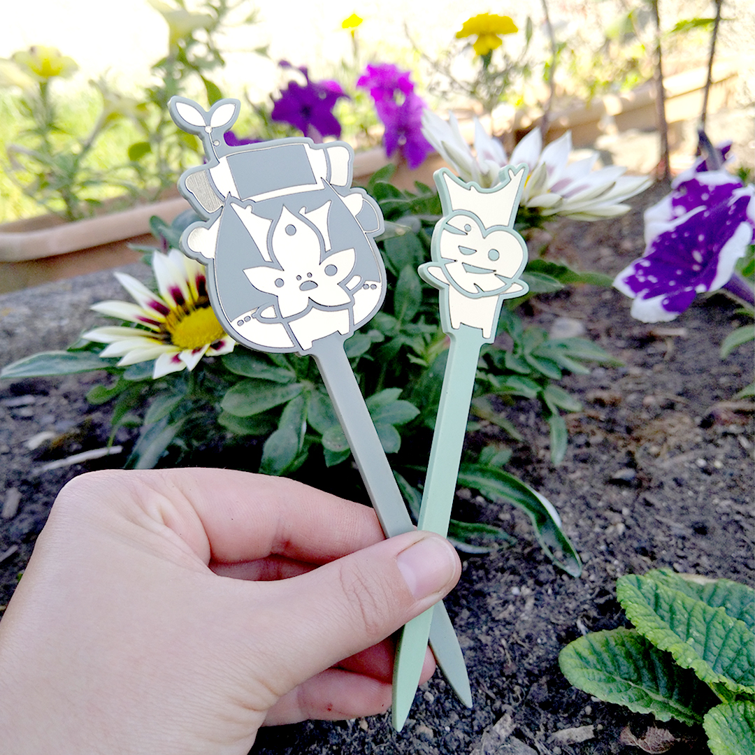 Duo de pics à plante Korogu
