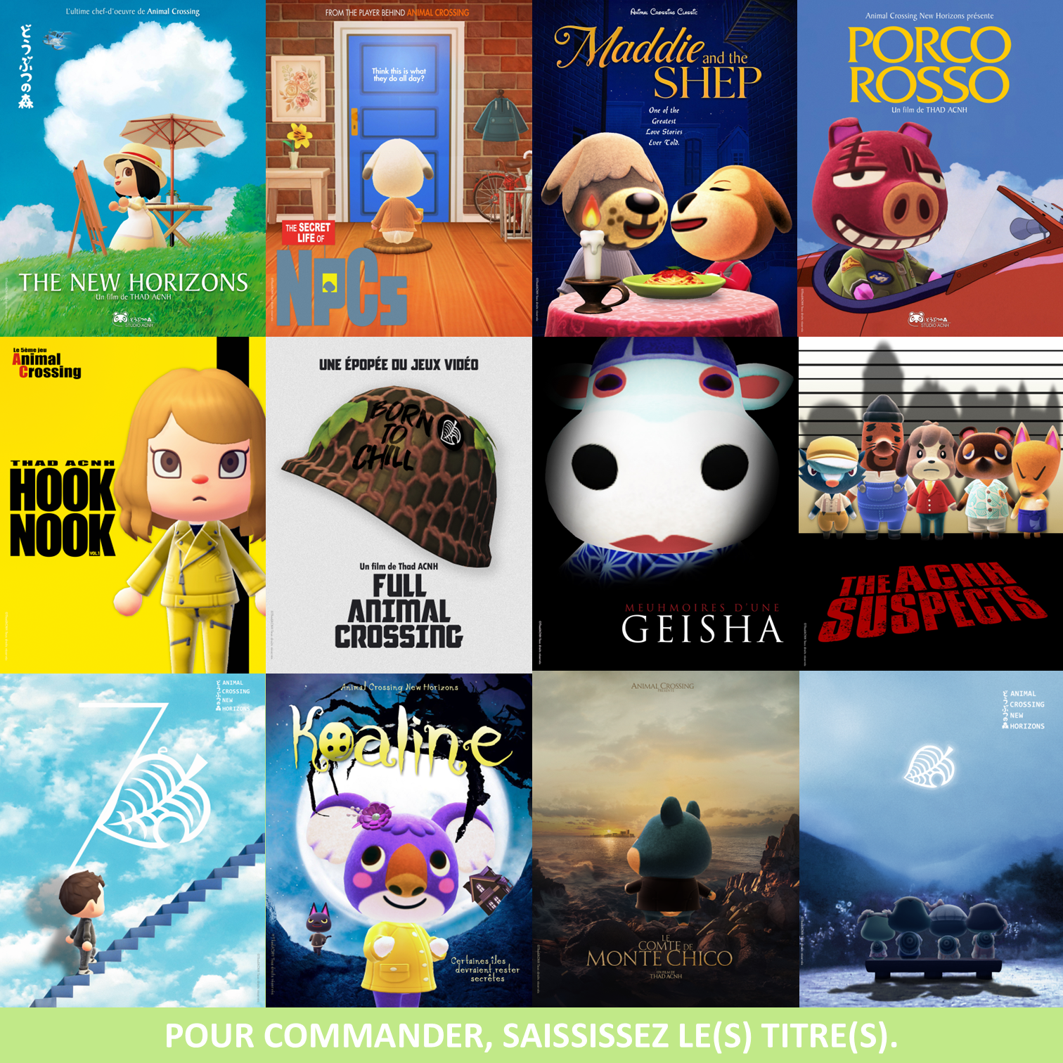 Présentation Affiches Coffre 7