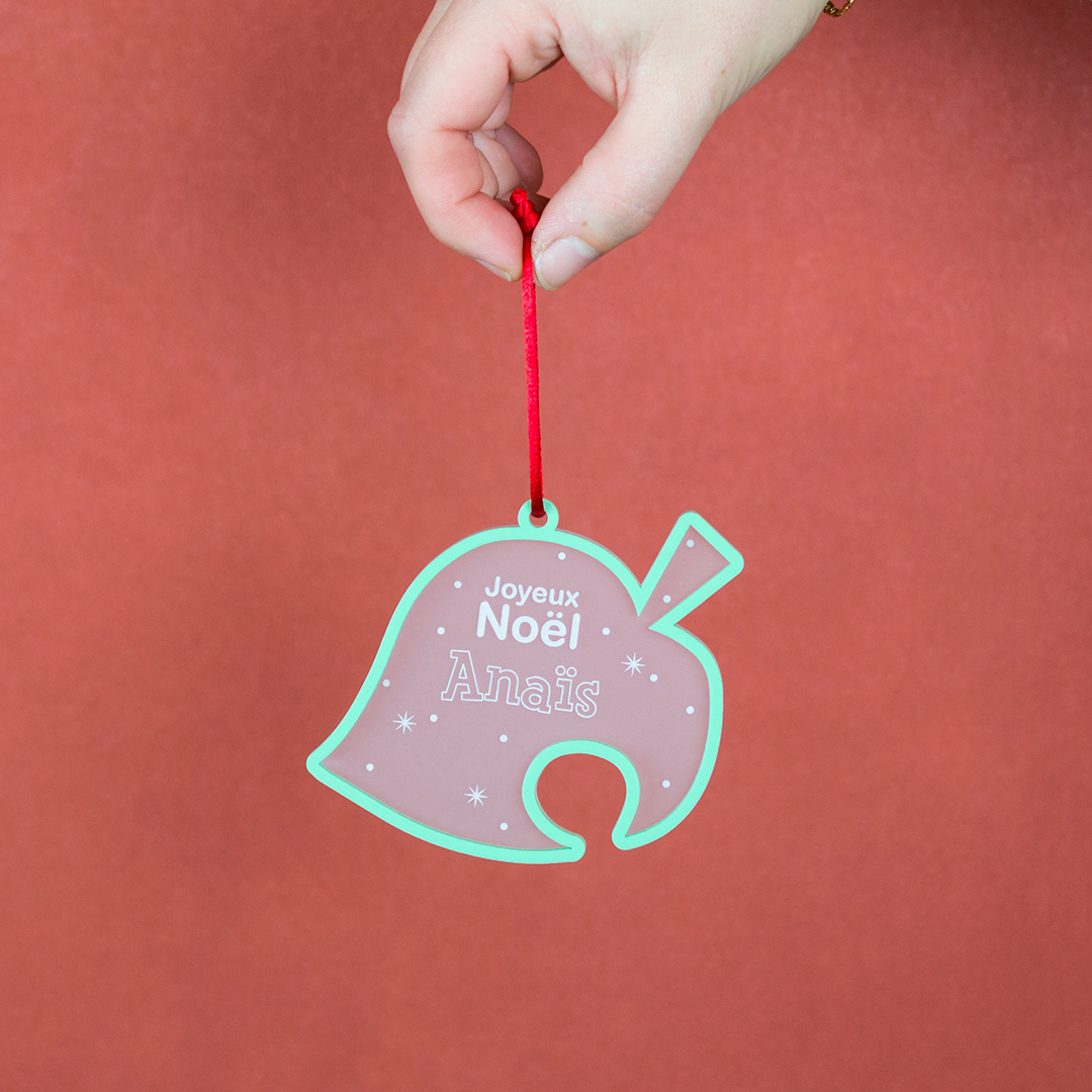 Boule De Noël Personnalisable Avec Noms - Modèles De 2 à 6 Personnages, Décoration Familiale Cadeau Personnalisé - 8