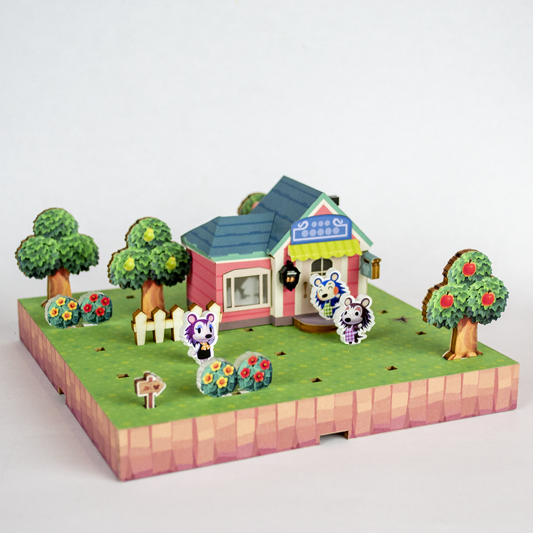 Poketo Animal Crossing Boutique des Soeurs Doigts de Fée