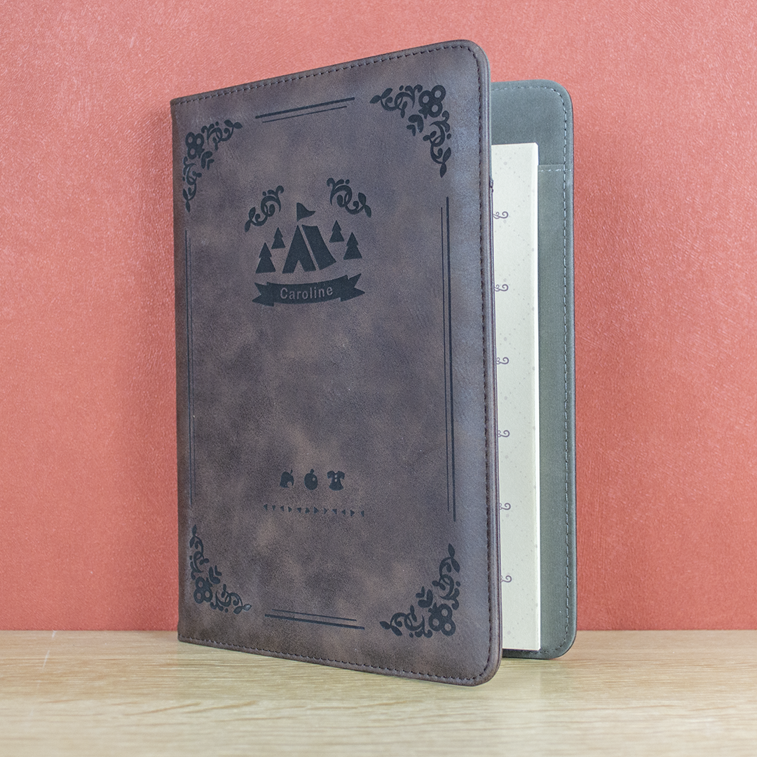 Journal du campeur customisable