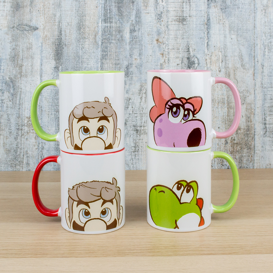 mugs Mario&amp;Luigi-Yoshi&amp;Birdo