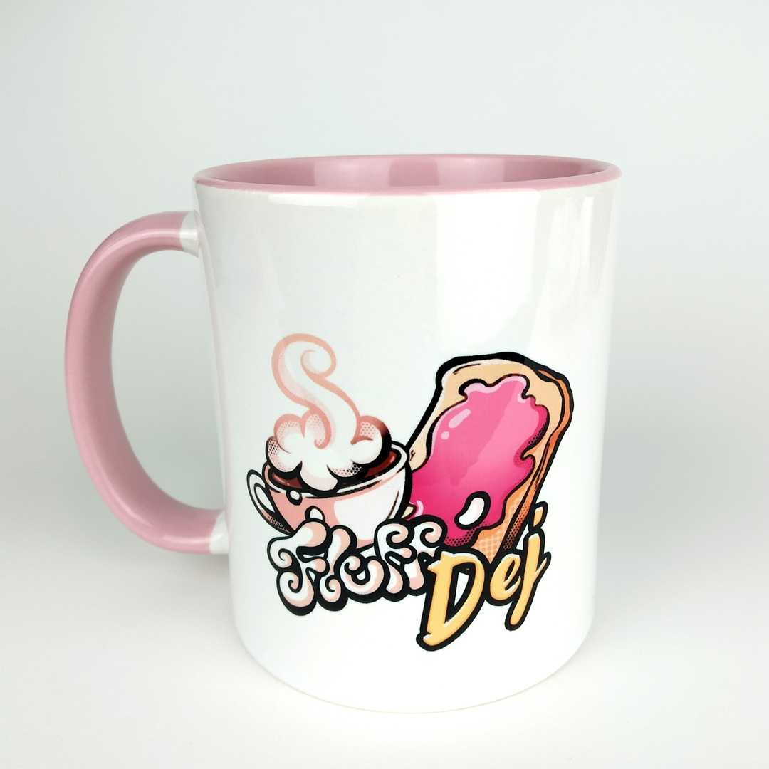 Fluffy Life Mug Fluffy Dej Coloré ♥ Les Collab ♥ Le Coffre A Flonflons 