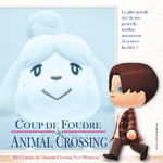 Poster Coup de Foudre à Animal Crossing HD - Carré