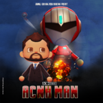 Poster ACNH Man (Iron Man) HD - Carré