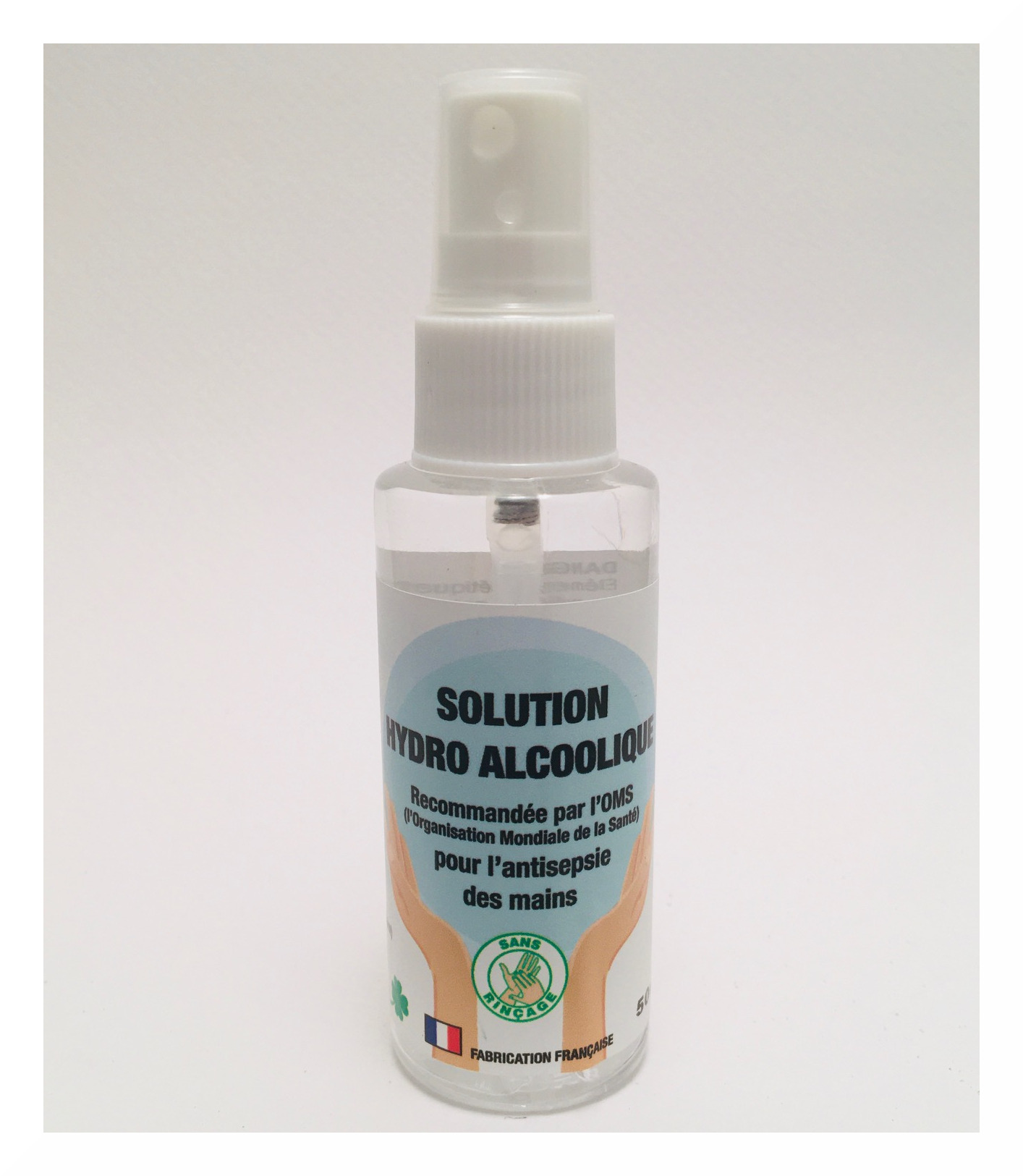 spray solution hydro alcoolique 50 ml