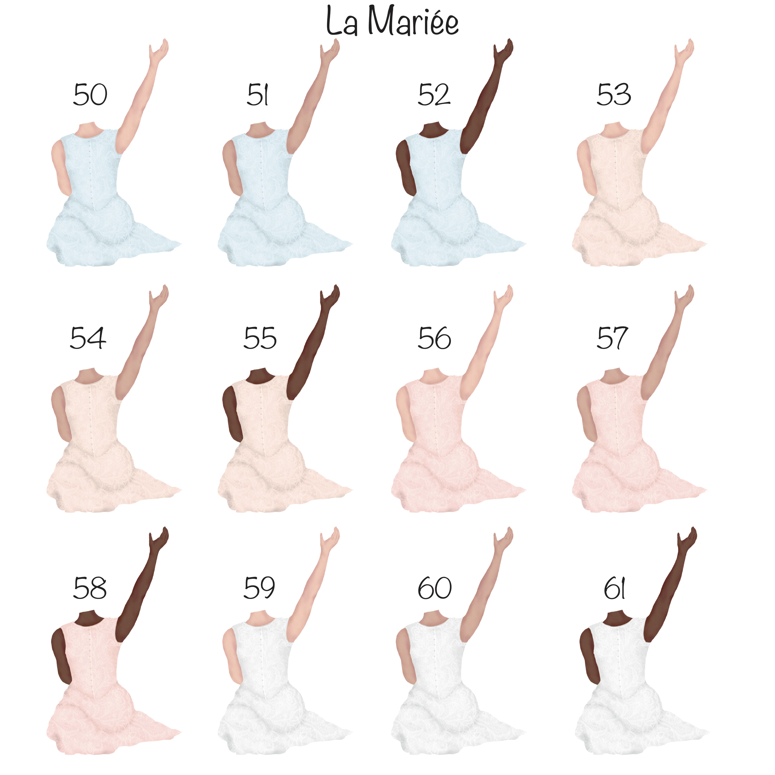 La mariée mug juste married