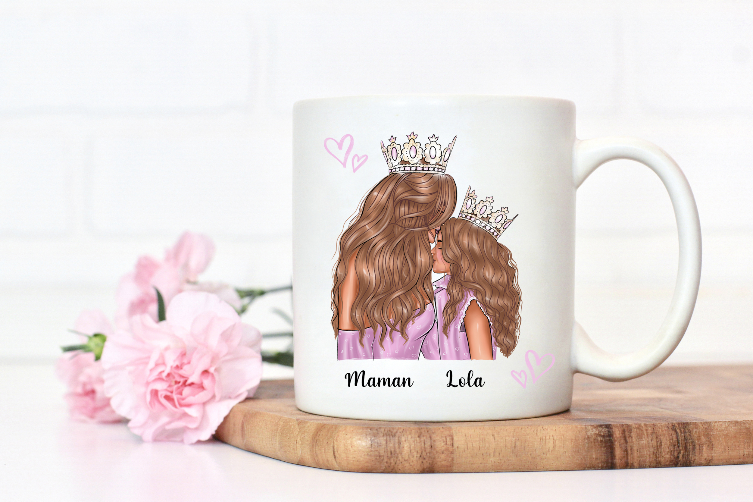 mug maman fille princesses blondes site