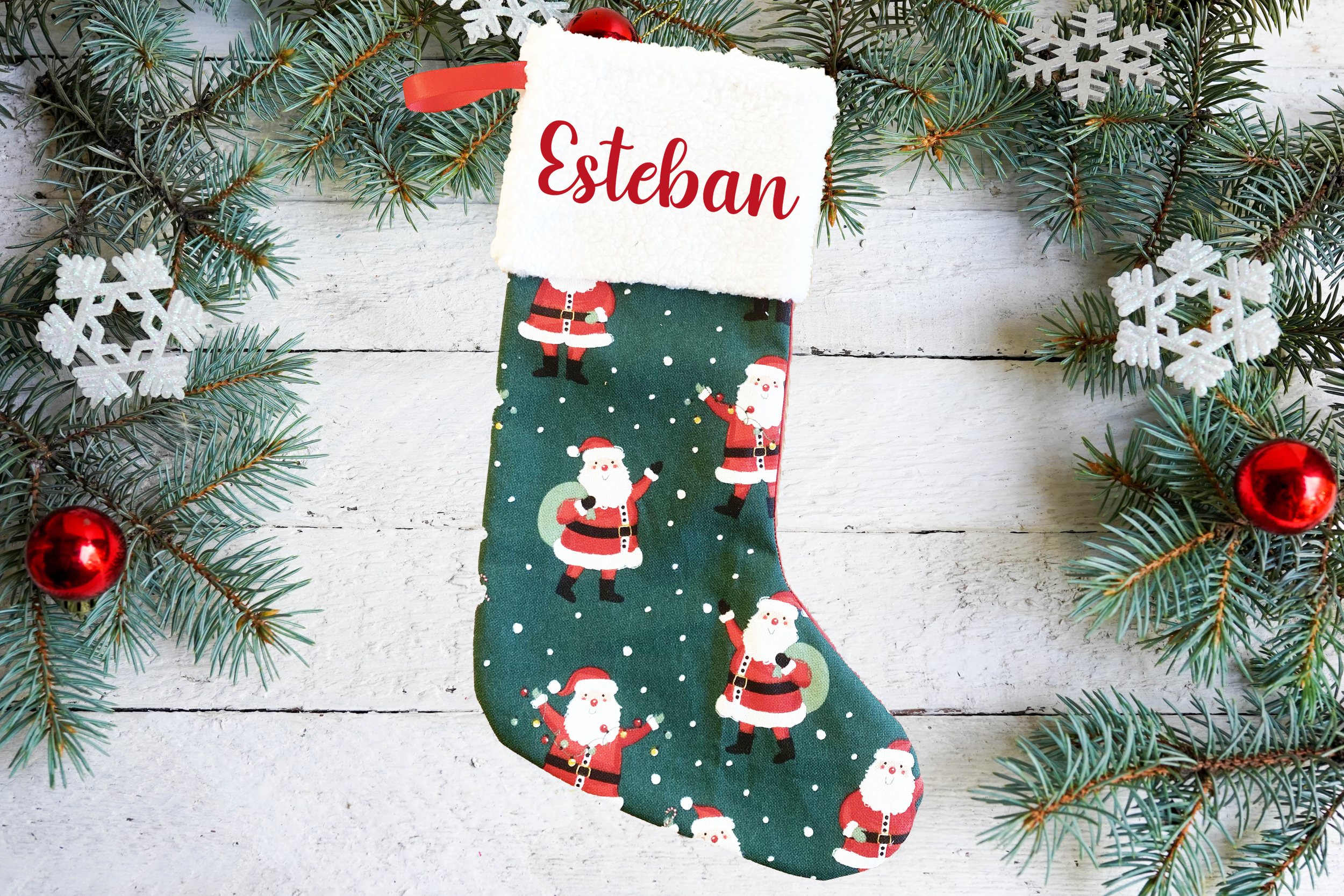 chaussette pere noel