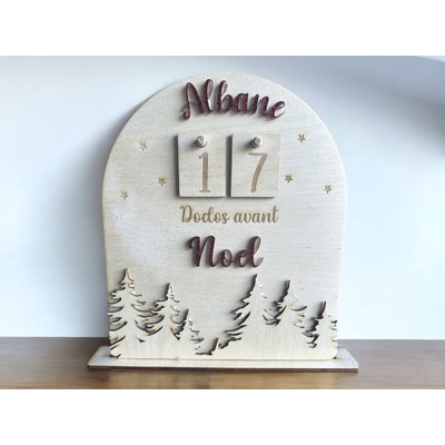 compte a rebours noel