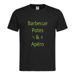 tee shirt BPA noir et vert pome site