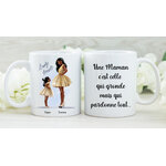 mug maman fille clipart 2