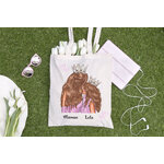 tote bag mere fille princesse blonde site