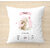 Coussin de naissance lapin girl site