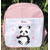 sac a dos personnalisé rose panda