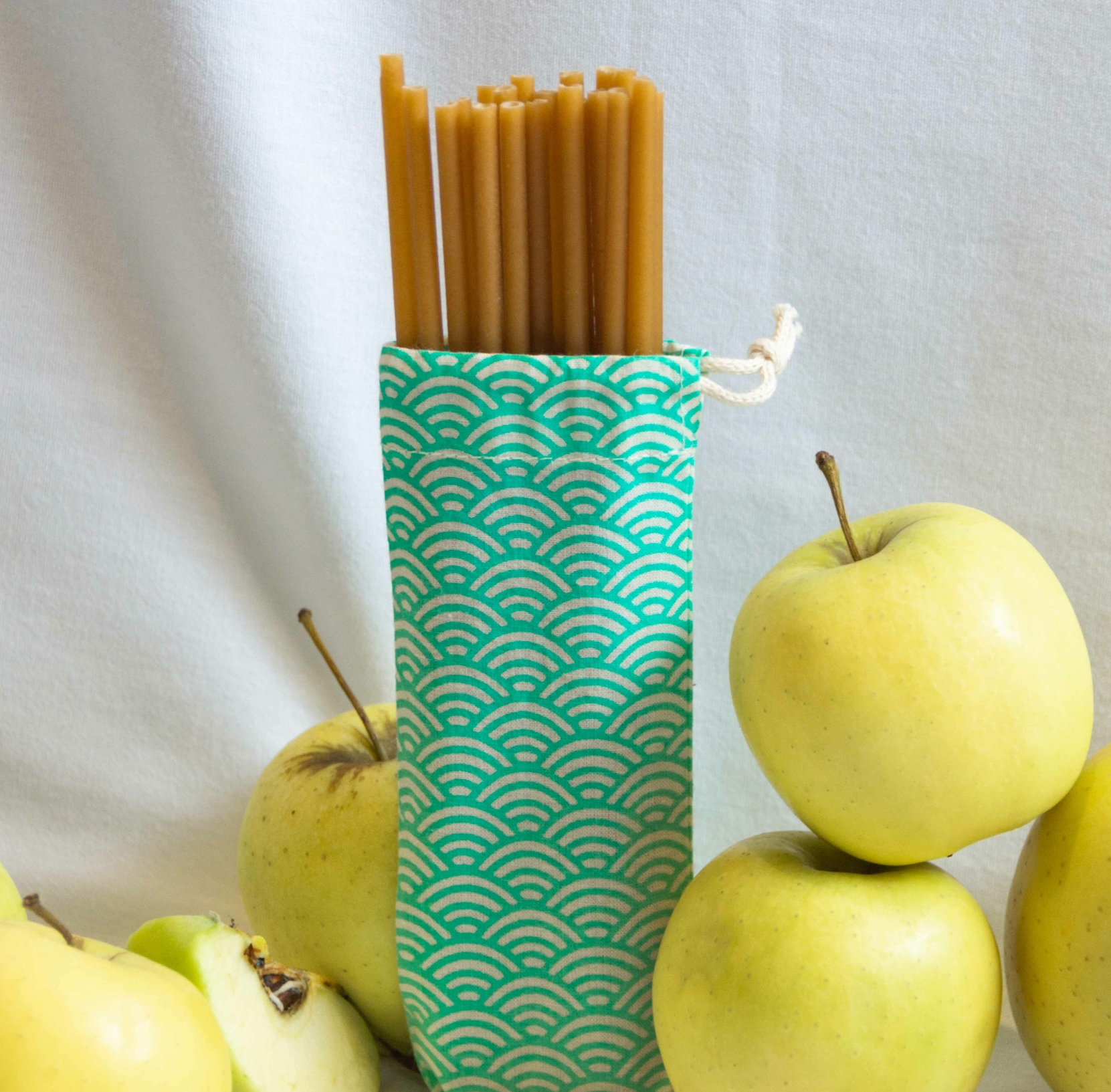 Pailles en fibre de pomme ZERO - comestibles
