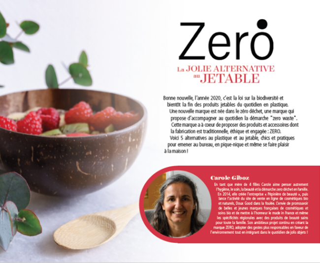 lancement de la marque zero