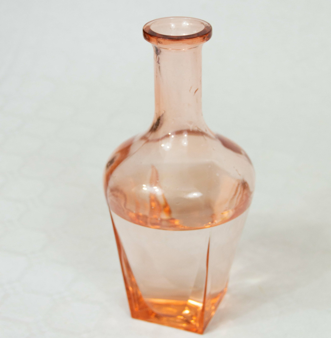 carafe en verre rose - collection Zero