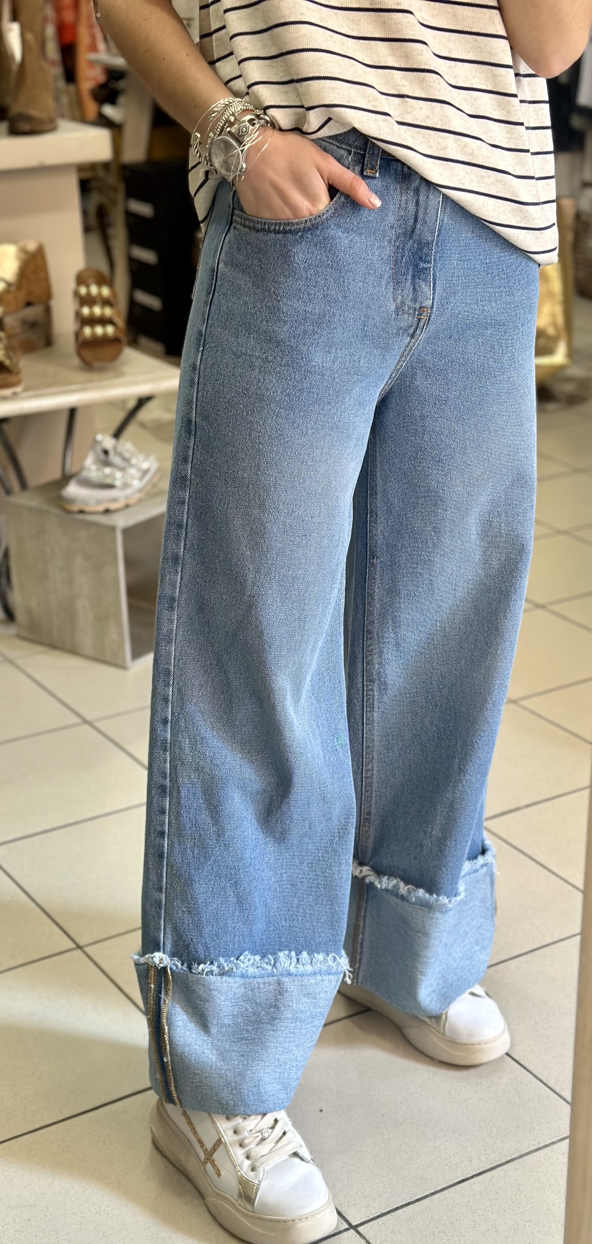 Jeans Large LEANDRA - Johanna Paris