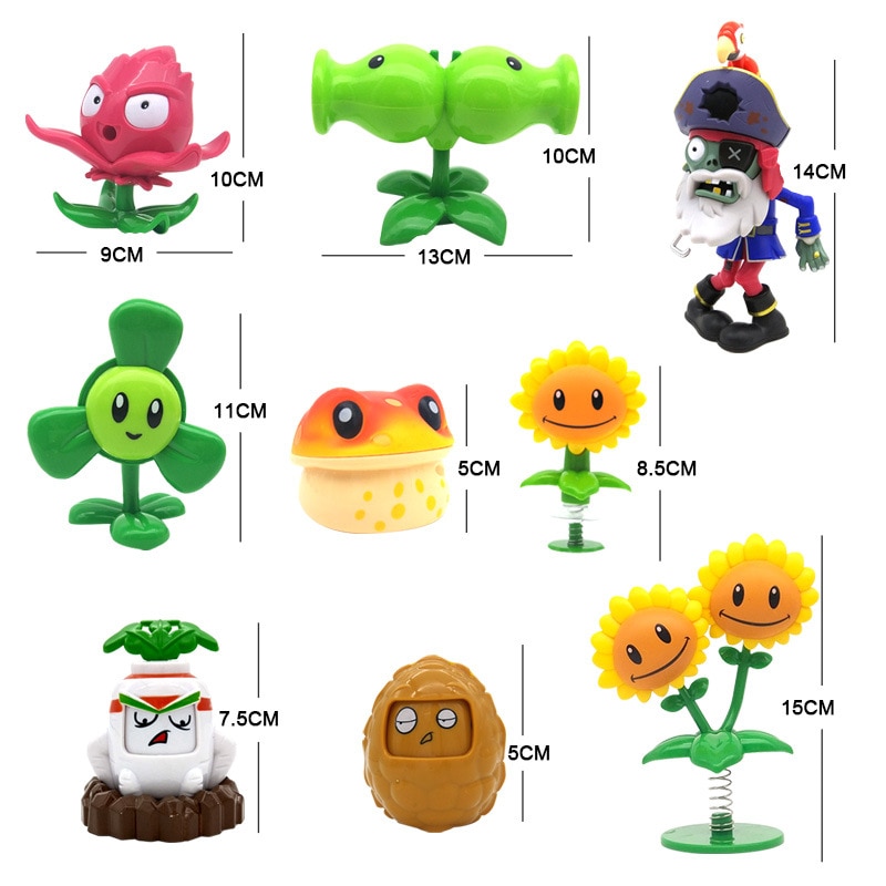 Grandes-plantes-authentiques-vs-jouets-Zombie-2-ensemble-complet-de-gar-ons-doux-Silicone-Figure-d