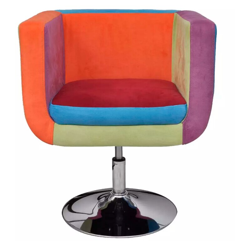 VidaXL-fauteuil-Cube-avec-Patchwork-Design-tissu-divers-couleur-gaie-hauteur-r-glable-chaise-chambre-salon