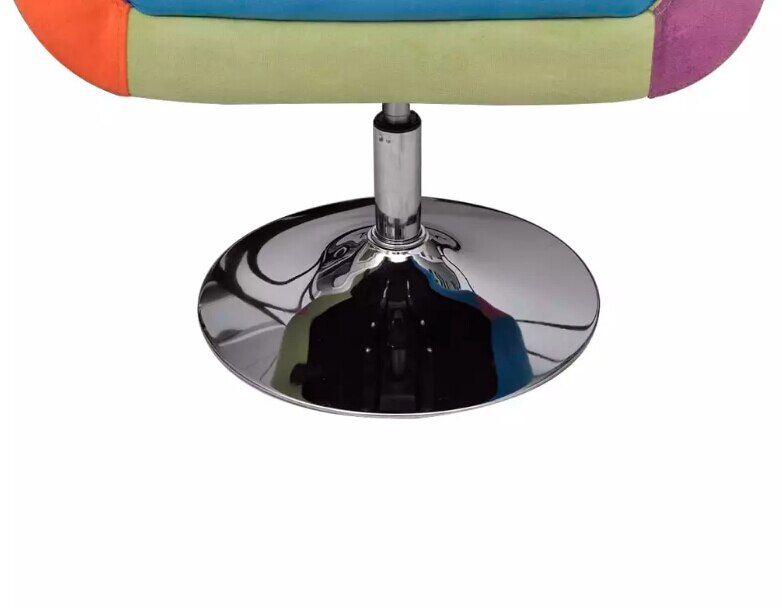 VidaXL-fauteuil-Cube-avec-Patchwork-Design-tissu-divers-couleur-gaie-hauteur-r-glable-chaise-chambre-salon