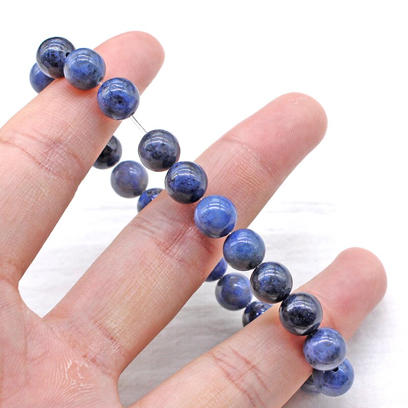 Bracelets-pour-femme-Bracelets-de-pri-re-bouddhiste-en-pierre-naturelle-pour-hommes-perles-points-noirs