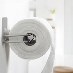 Acier-inoxydable-porte-rouleau-de-papier-plusieurs-reprises-lavable-b-ton-crochets-Rack-salle-de-bains