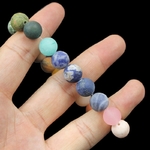 Miexd-Bracelet-enrouler-Chakra-multicolore-10mm-perles-rondes-en-pierre-naturelle-cadeau-de-no-l