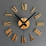 Bricolage-chaud-luxe-3D-chiffres-romains-horloge-murale-grande-taille-d-coration-de-la-maison-Art