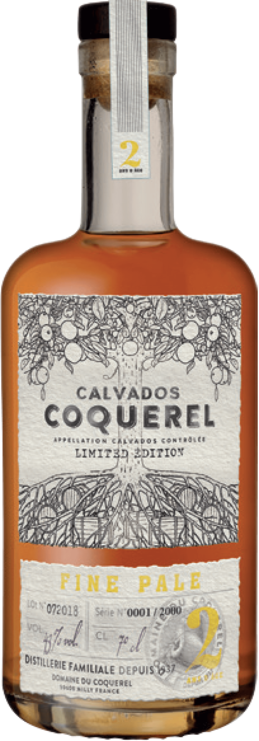 COQUEREL CALVADOS, 2 ans d\'âge - Fine Pale