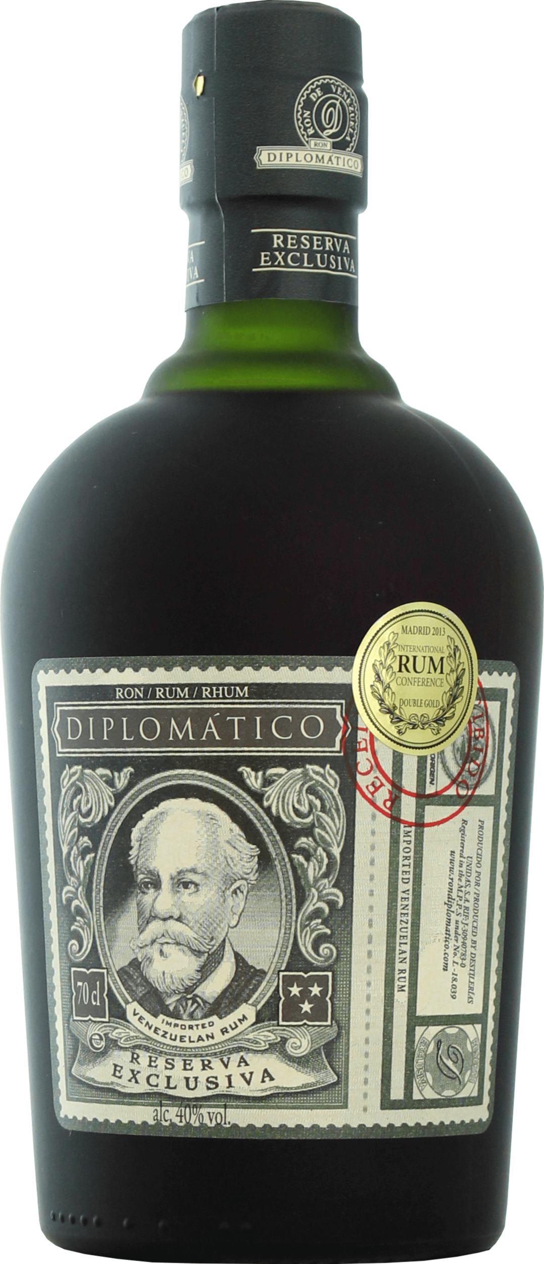 DIPLOMÁTICO, Reserva Exclusiva (mignonette 5cl) - LES RHUMS/Rhum