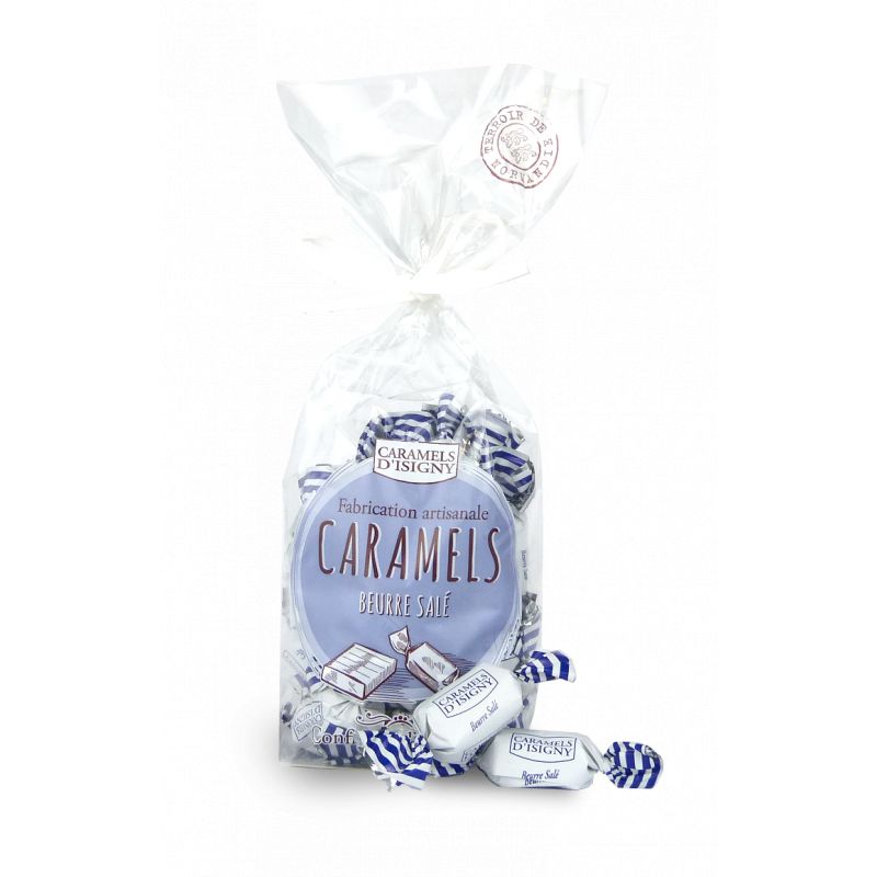 CARAMELS D\'ISIGNY, Sachet caramels beurre salé