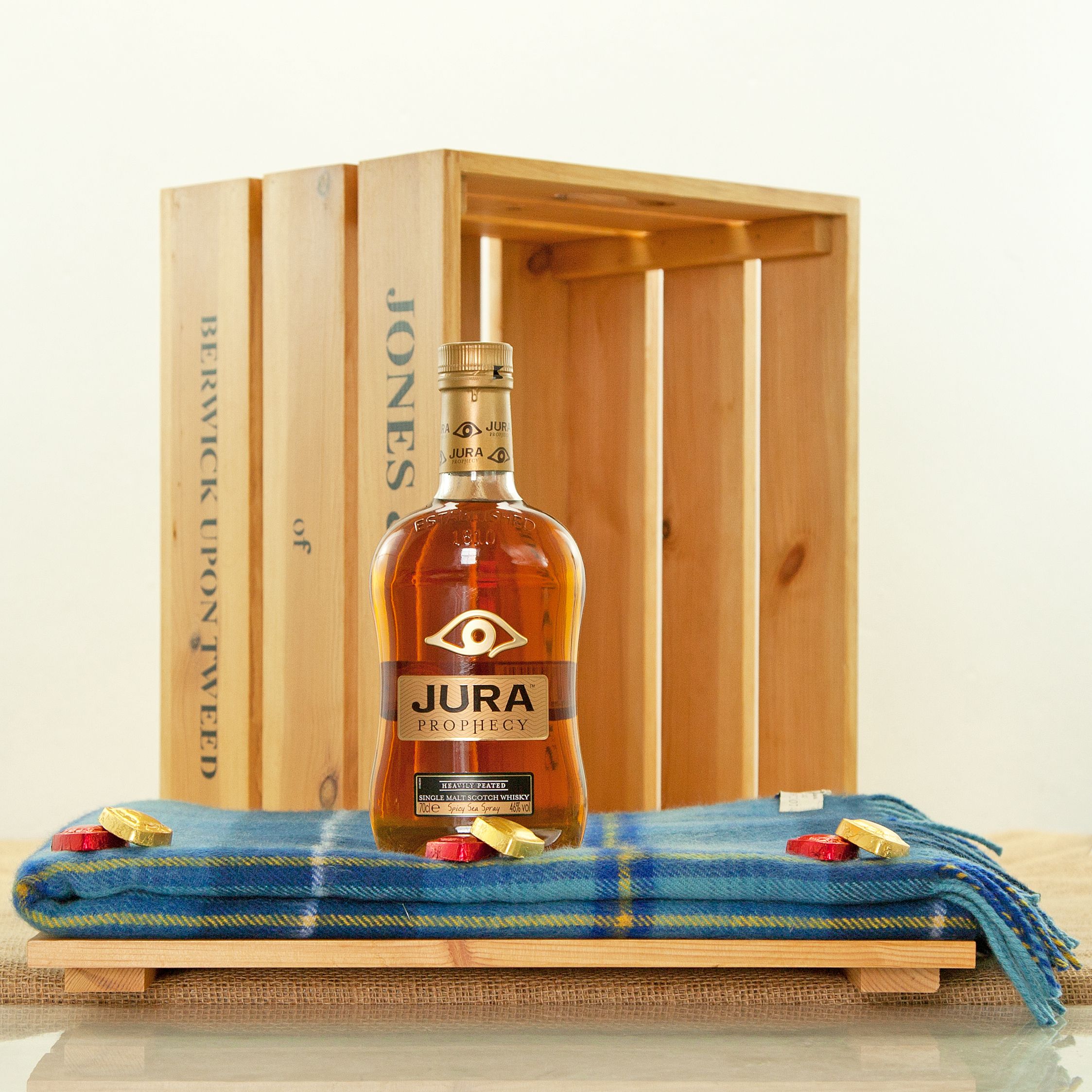 Scottish Golfers Whisky Prophecy Hamper Crate