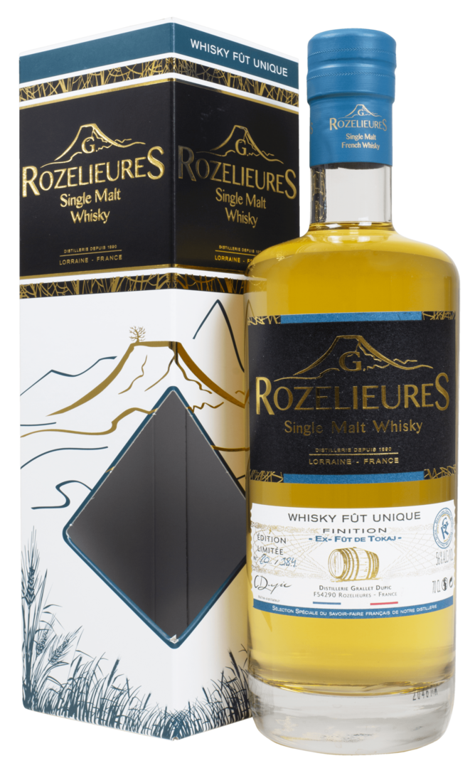 G. Rozelieures, Fumé Collection, Single malt whisky, sous étui - G