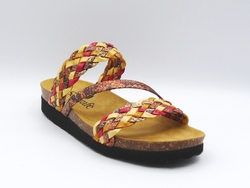 Sandales Plates Santafé Femme – Multicolores, Pointure 36 – Comme Neuves