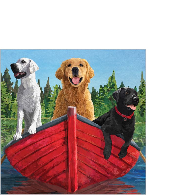 Gone Fishin Napkin 25x25