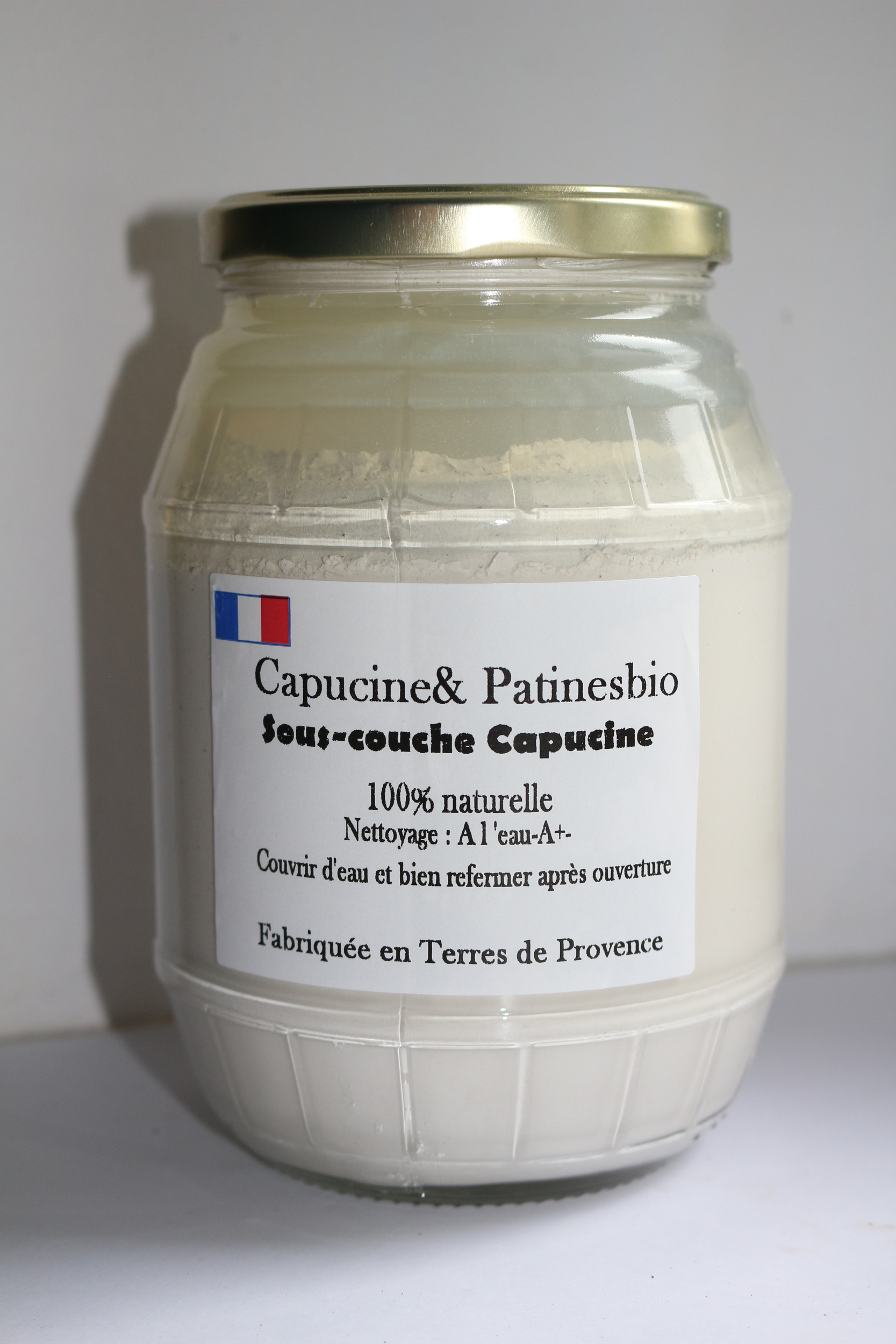 sous couche naturelle Capucine pour chaux 950ml (échantillon)