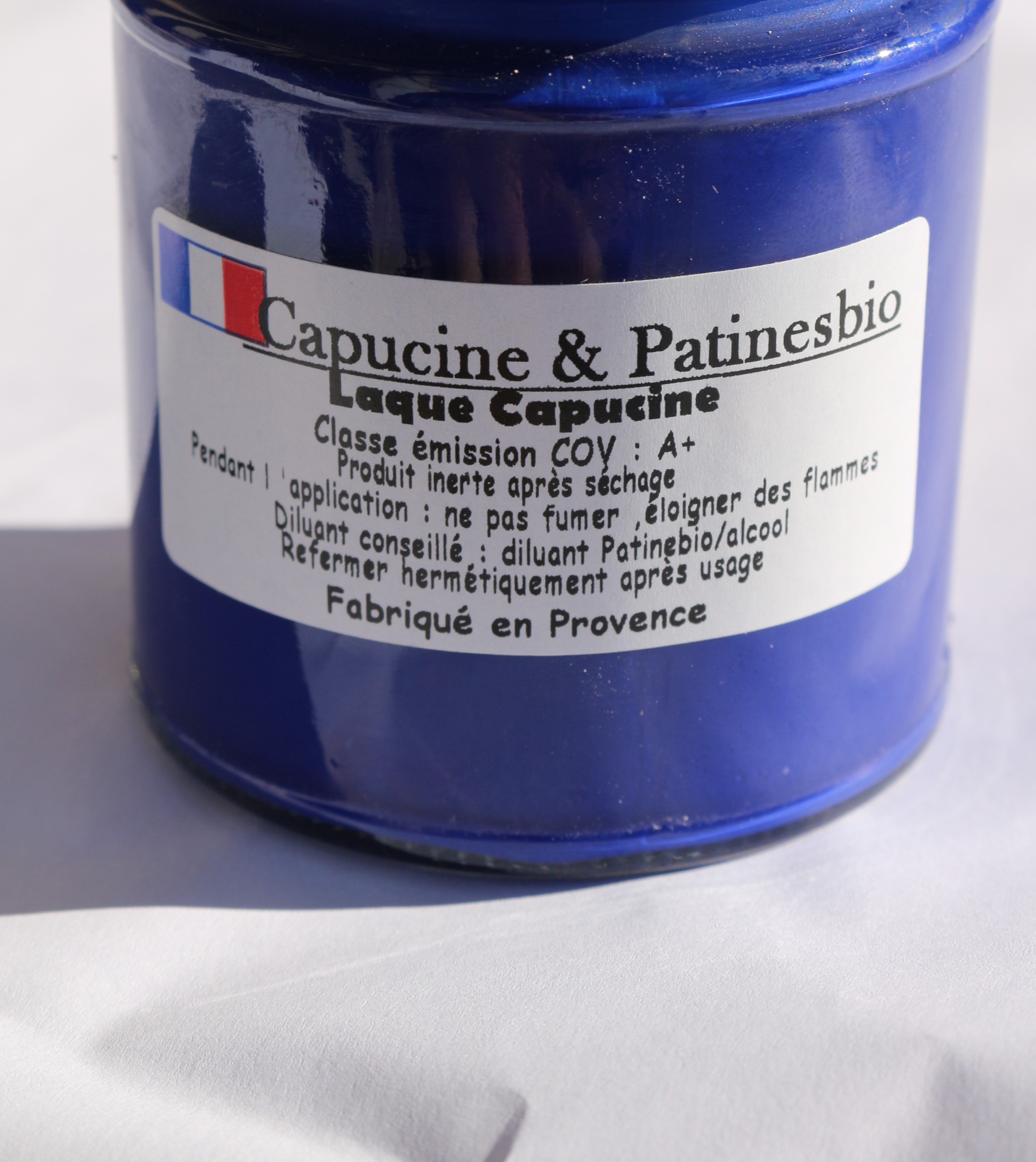 laque Capucine bleu majorelle 150ml