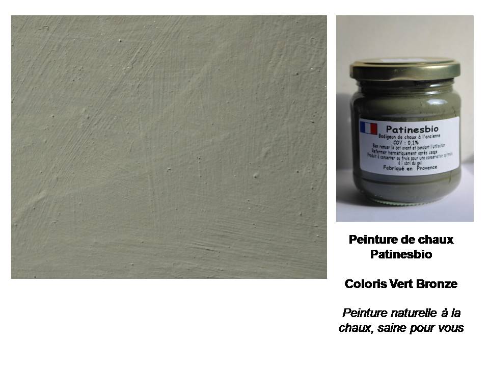 chauxnaturelle vert Bronze