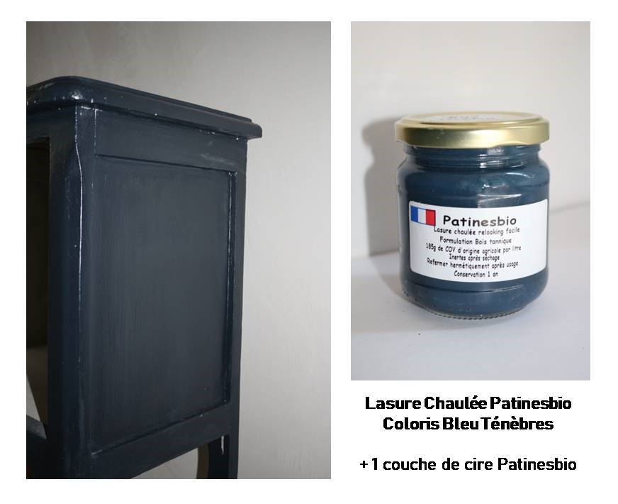 lasure chaulée Bleu Ténèbres