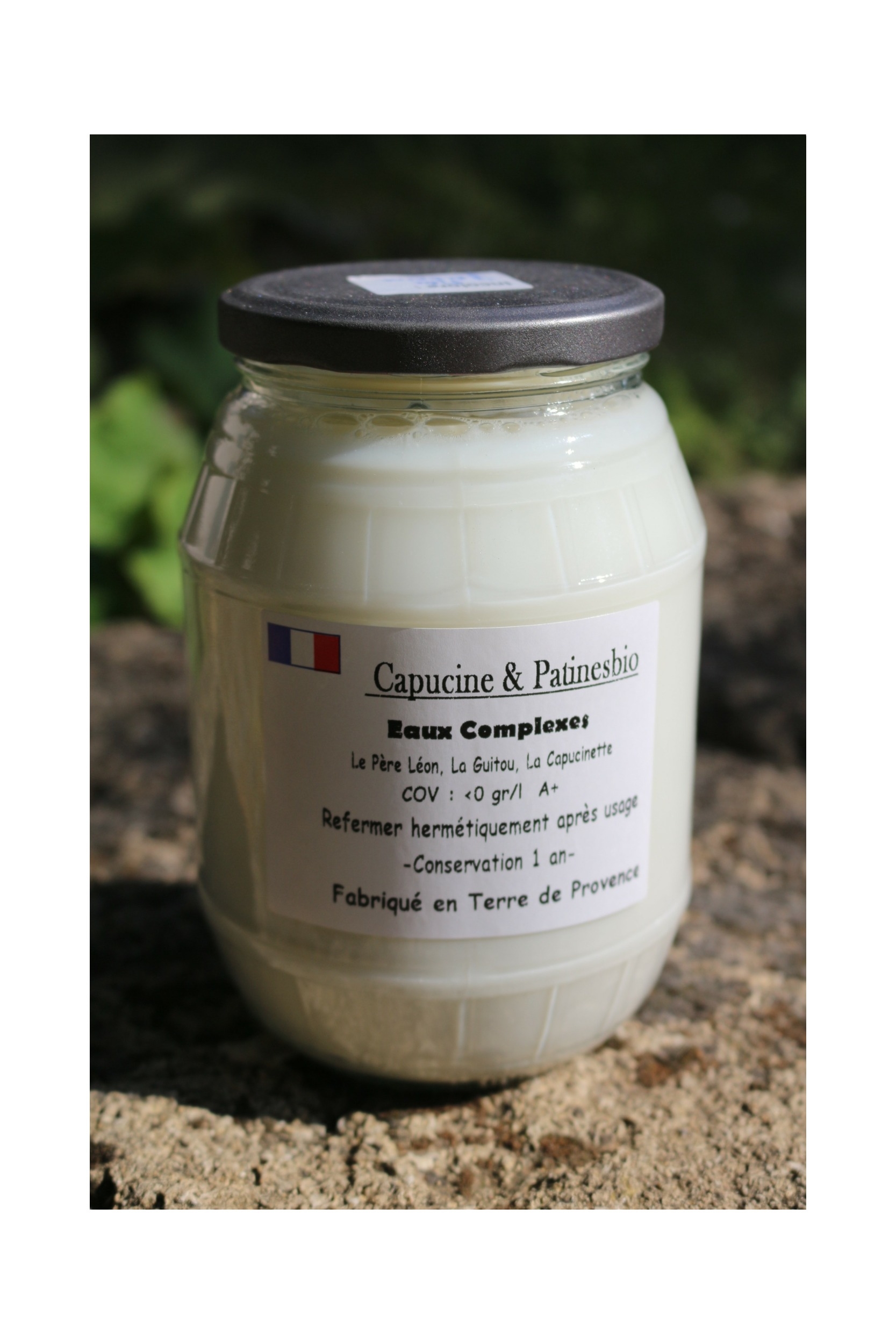 eau complexe fixer chaux blanche