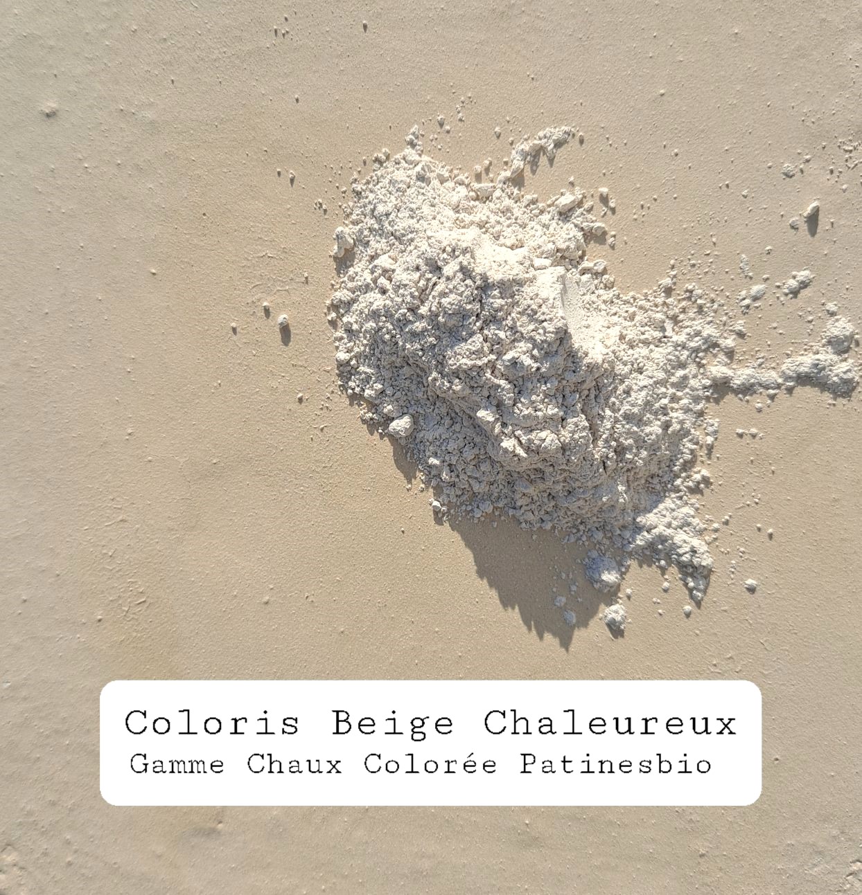 chaux colorée Beige chaleureux